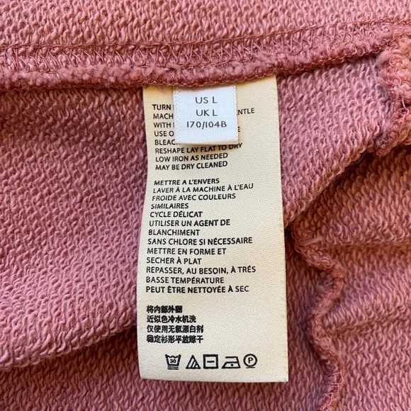 Anthropologie Lila Tiered Cardigan Women's Large Long Sleeve Open Front Pockets - Picture 14 of 16